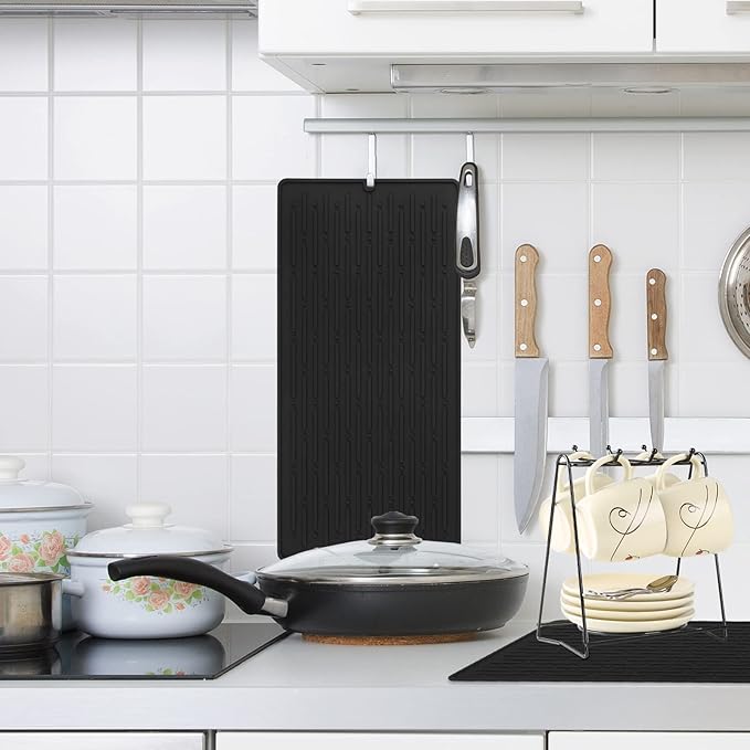 Dish Drying Mats, Heat-resistant Silicone Mat - Image 7