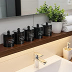 2 Pack Acrylic Qtip Holder Dispenser - Image 9