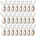 24 Pack Plastic Clothes Pins by Sunkaioo
