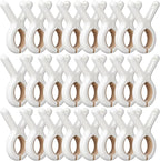 24 Pack Plastic Clothes Pins by Sunkaioo