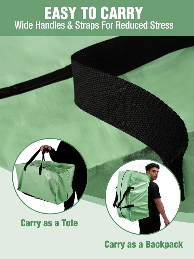 WORKPRO 8 Pack Extra Large Moving Bags - Image 5