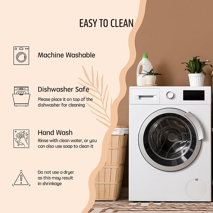 Swedish Dishcloths for Kitchen, 5 Pack Reusable Paper Towels Washable, Super - Image 5