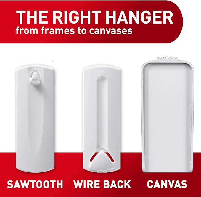 Command Sawtooth Picture Hangers, 4 Frame Hangers and 6 Command Strips - Image 5