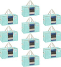 VENO 10 Pack Moving Bags, Storage Bins by Veno