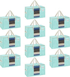 VENO 10 Pack Moving Bags, Storage Bins by Veno