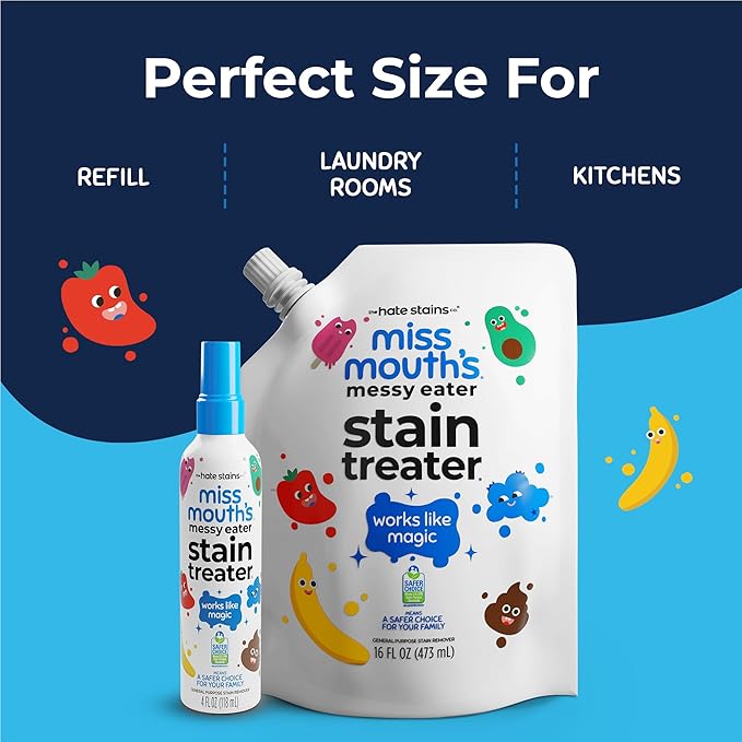 Miss Mouth's Messy Eater Stain Treater - 16oz Refill - Newborn & Baby - Image 9