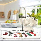 Super Absorbent Dish Drying Mat, Microfiber Fast-Drying Dish Mat, Kitchen Dish - Image 5