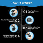 TubShroom Ultra Stainless Steel Drain Protector, Hair Catcher Strainer - Image 6