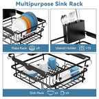 Over the Sink Dish Drying Rack, In Sink Dish Drying Racks, Expandable Dish Rack - Image 5