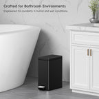 EKO Small Bathroom Trash Can - Image 6