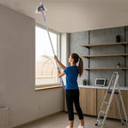ClicLak Wall Cleaner Mop, Instantly Attach & Remove Cloth Touch-Free, - Image 8