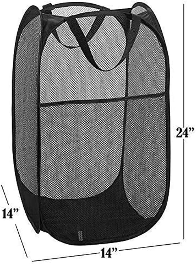 Mesh Pop up Laundry Hamper - Image 2