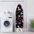 Colorful Mushroom Pumpkin Iron Board Cover, Ironing Board Protector - Image 3