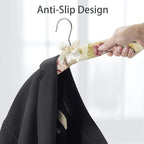 Padded Clothes Hangers for Sweaters – Women Padded Coat Hangers- Foam Hanger - Image 3