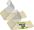 Spring Fever Open Ended Non Slip Sponge Padded Pants Hangers by SpringFever