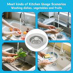 3 in 1 Kitchen Sink Drain Strainer, Upgraded Pop Up Kitchen Sink Stopper - Image 6