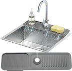 24” Silicone Faucet Mat For Kitchen Sink, Kitchen Sink Splash Guard Behind by LindasEssentials