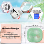 Hair Drain Catcher, Square Drain Cover - Image 5