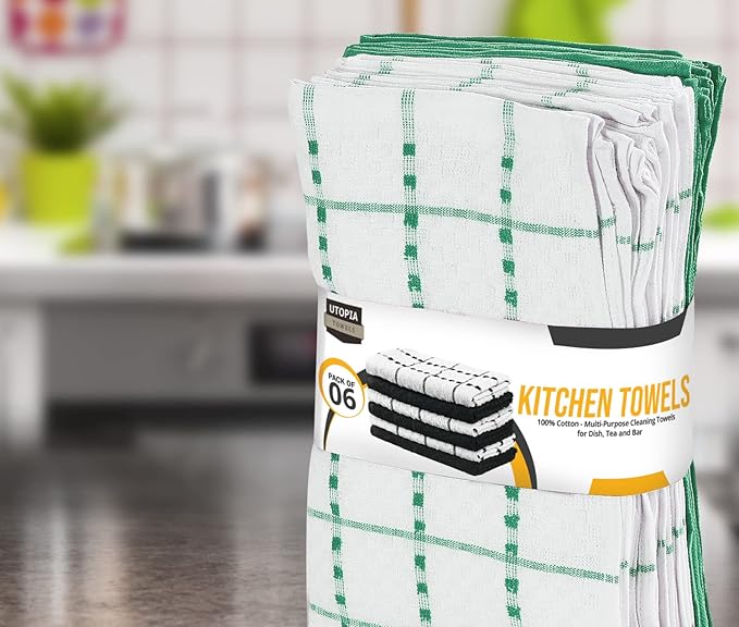 Utopia Towels - Kitchen Towels 6 Pack, 15 x 25 Inches, 100% Ring Spun Cotton - Image 6