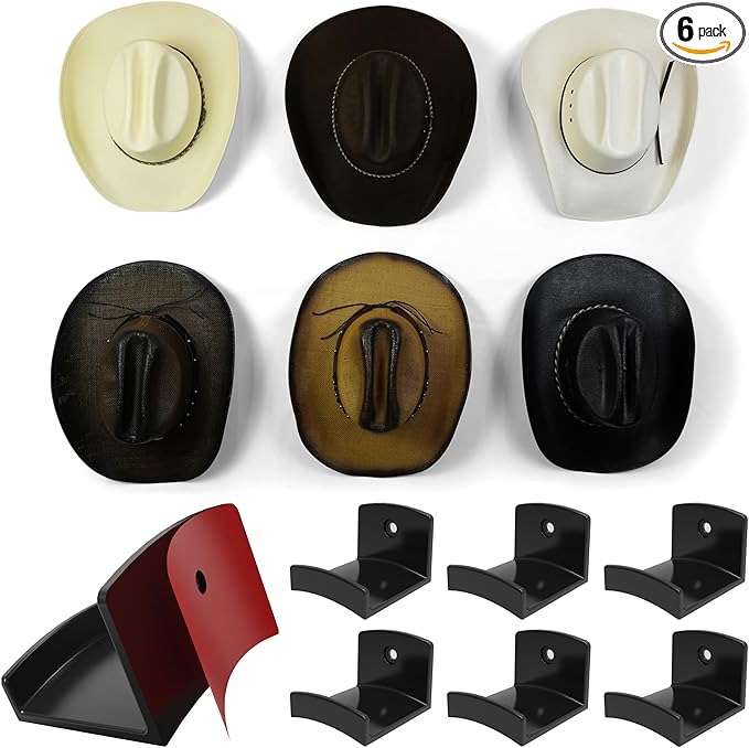 Modern JP Adhesive Hat Hooks for Wall by ModernJP