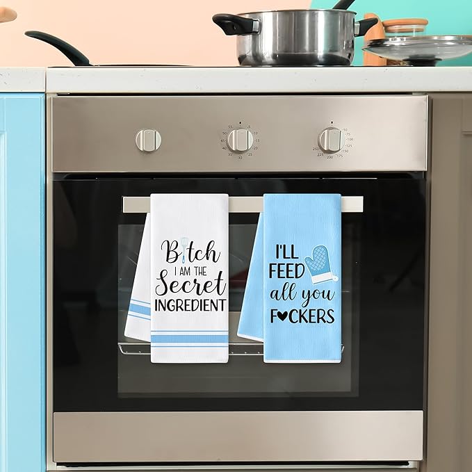 GROBRO7 Funny Sayings Hand Towel - Image 6
