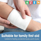 AZEN 120 Pack Sterile Gauze Pads, 8-Ply Cotton Gauze Sponges - Image 3