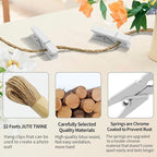 1.35 Inch Mini Clothes Pins for Photo100 Pcs - Image 3
