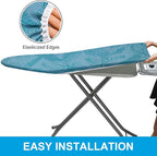 Dalykate Ironing Board Cover and Pad, Thick Padding, Elastic Edge, Scorch & - Image 7