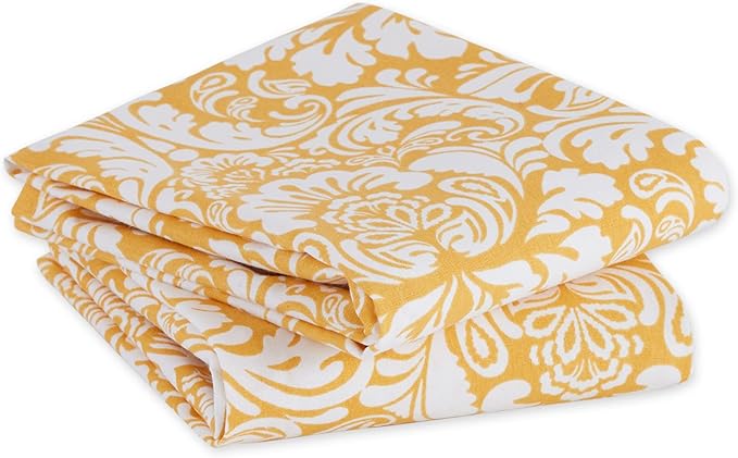 DII Cotton Dish Towel Set Damask Print - Image 3