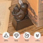 Sungmor Heavy Duty Cast Iron Squirrel Door Stops | Decorative Cute Animal - Image 7