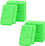 12 - Pack Non-Scratch Scrub Sponges - Sponges by Mainlyrunmakeupsuppliers