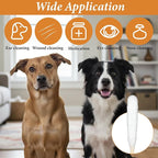 100 PCS Long Cotton Swabs for Dog Ears, 6-Inch Large Cotton Ear Swabs for - Image 5