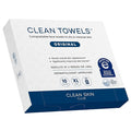 Clean Skin Club Clean Towels XL®, Travel Pack 100% USDA Biobased Disposable by CLEANSKINCLUB