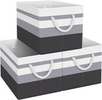 Fab totes Storage Bins, Foldable Storage Baskets by Fabtotes