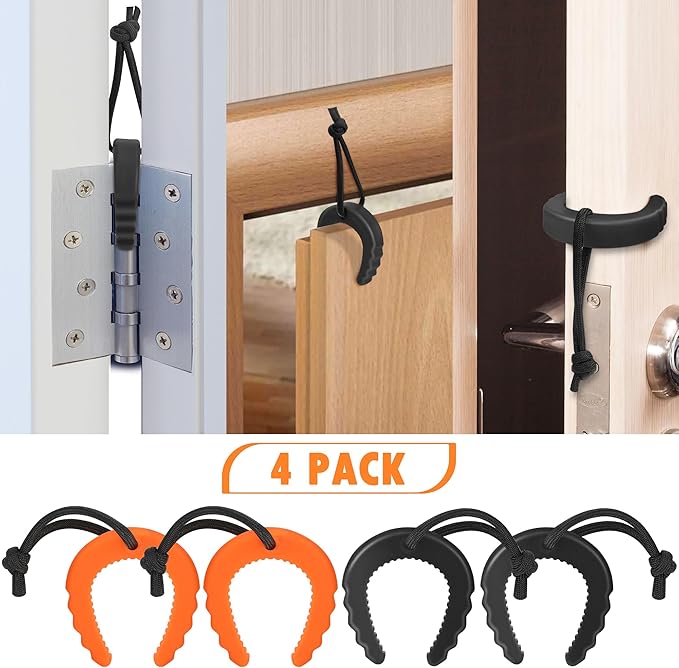 Crosize 4 Pack First Responder Door Stops, Door Jam - Image 7