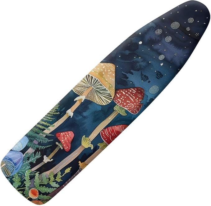 Mushroom Ironing Board Cover Padded by Vanideaoty
