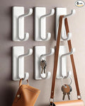 6 Pack Self Adhesive Coat Hooks by YLITREUS