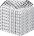 Kitinjoy Cotton 8 Pack Terry Kitchen Dish Cloths, 12 x 12 Inches Super Soft and by Kitinjoy