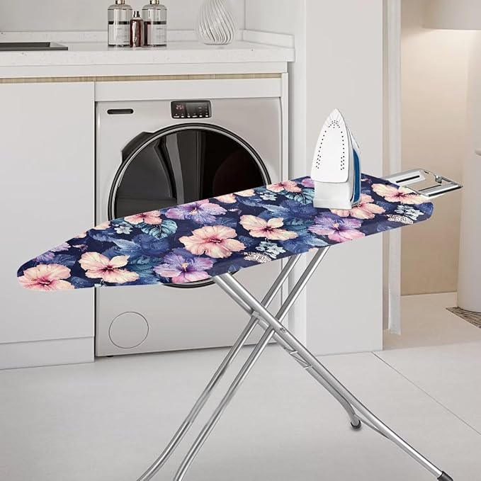Hibiscus Butterfly Printed Ironing Board Cover Household Iron Board Covers - Image 2
