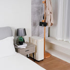Slim Laundry Hamper with Lid and Wheels, Small Rolling Laundry Basket with - Image 2