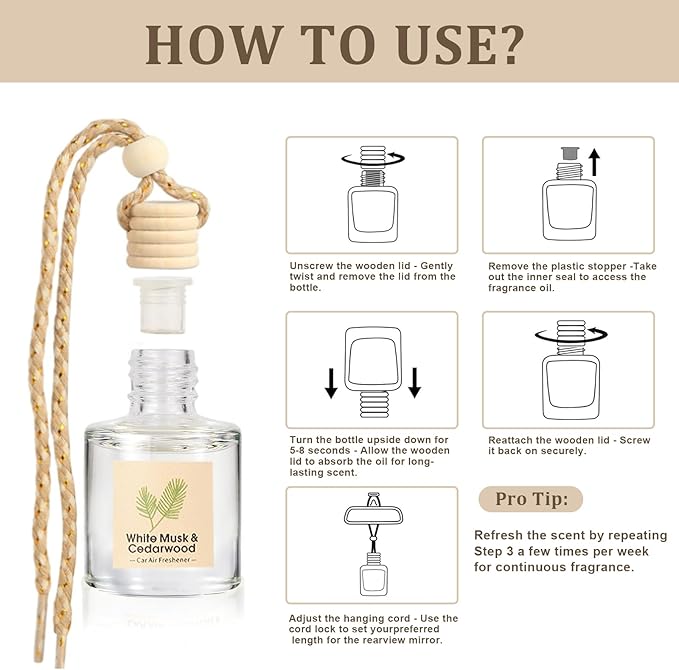Car Air Freshener Oil Diffuser - Image 3