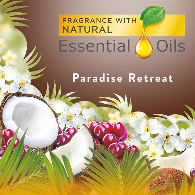 Air Wick Automatic Air Freshener Spray Refill, Paradise Retreat, Odor - Image 2
