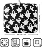Halloween Bat Ghosts Dish Drying Mat - Image 2