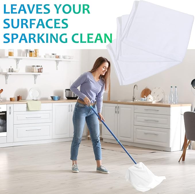 Newwiee 6 Pcs Extra Large Microfiber Cleaning Cloth 30" x 20" Washable Reusable - Image 4