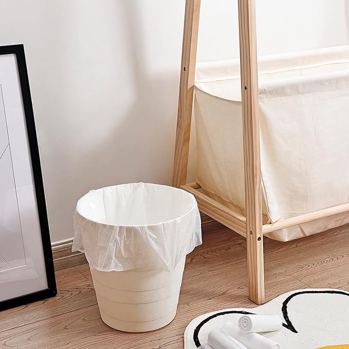 4 Gallon Small Trash Bags, Transparent - Image 2
