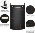 XL Hanging Laundry Hamper, Over Door/Wall Mount, Large Capacity, Modern Design - Image 6
