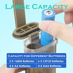 Battery Storage Box 2-Hole Waterproof Battery Case - Image 4