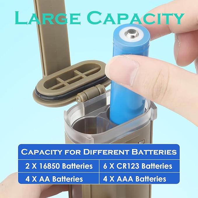 Battery Storage Box 2-Hole Waterproof Battery Case - Image 4