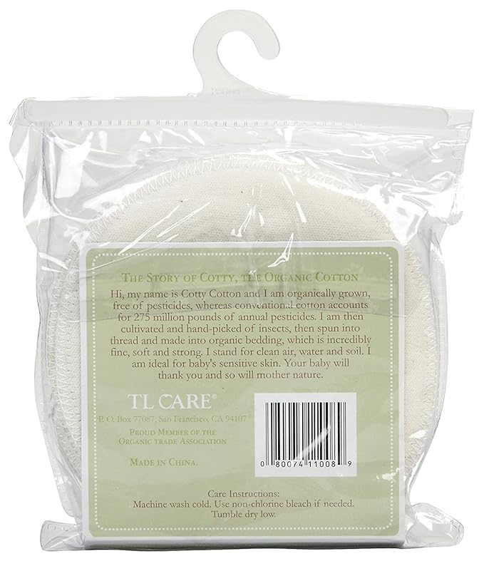 TL Care Nursing Pads Made with Organic Cotton - Image 3