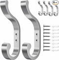 6-Pack Heavy Duty Wall Hooks by BUSSDIS